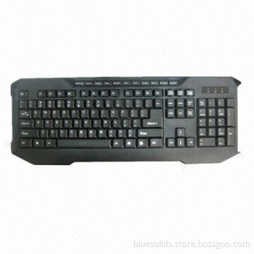 Mutilmedia Keyboard with 11 Mutilmedia Keys, Fast Speed, 1.4m Cable, Customized Colors Available